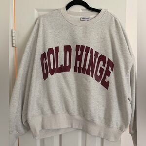 Gold Hinge Crewneck